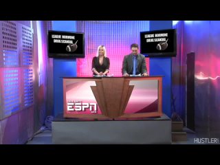 alanah rae - indepth football lockeroom reporter (1080) big tits big ass milf