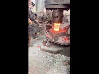 at the factory, forging, high -quality steel withstands more than just fire